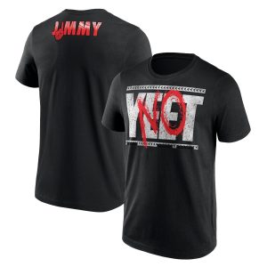 WWE Jimmy Uso No Yeet T-Shirt - Black - Mens