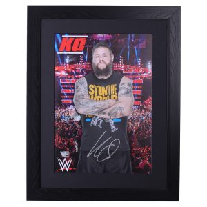Kevin Owens Autographed Framed Poster – A3 Kevin Owens Autographed Framed Poster - A3