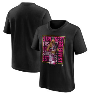 WWE Bianca Belair Greatest Pose T-Shirt - Black - Youth