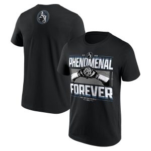 WWE AJ Styles Black & White T-Shirt - Black - Mens