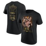 WWE Hall of Fame Class of 2025 T-Shirt - Black - Mens