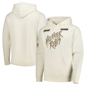 Men's Cream Hulk Hogan Hulkster Rules Bone Hoodie
