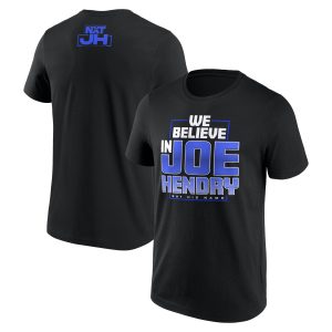 Joe Hendry We Believe In Joe Hendy T-Shirt - Black - Mens