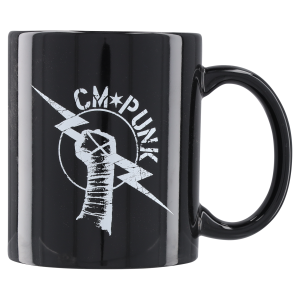 CM Punk Ceramic Mug - Black - 11oz