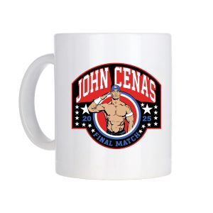 John Cena Final Match 11oz Coffee Mug - White