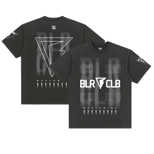 Men's Black Finn Bálor BLR CLB Boxy T-Shirt