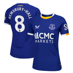 Everton Castore Home Replica Shirt 2026-27 - Womens with Dewsbury-Hall 8 printing